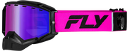 Zone Elite Snw Goggle Pink/Blk W/Plrzd Rose Lens - FLY RACING