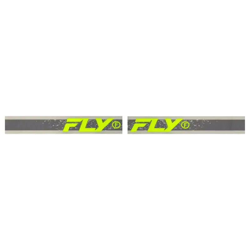 Zone Goggle Dark Grey/Hi Vis W/ Iridescent Grn Mirror Lens - FLY RACING