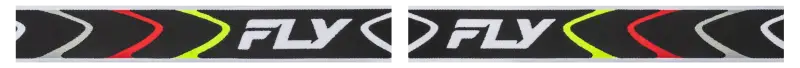 Zone Goggle Black/White W/Black Mirror/Smoke Lens - FLY RACING