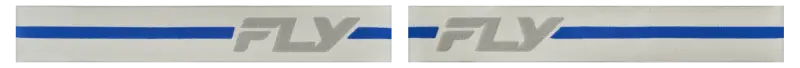 Zone Pro Goggle Grey/Blue W/ Blue Mirror/Smoke Lens - FLY RACING