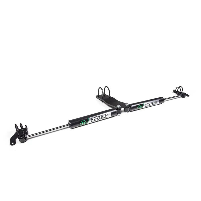 Zone Offroad Mounts Stabilizers End-To-End Steering Stabilizer ZON7451 - 2018-2021 Jeep Wrangler JL Dual Ste