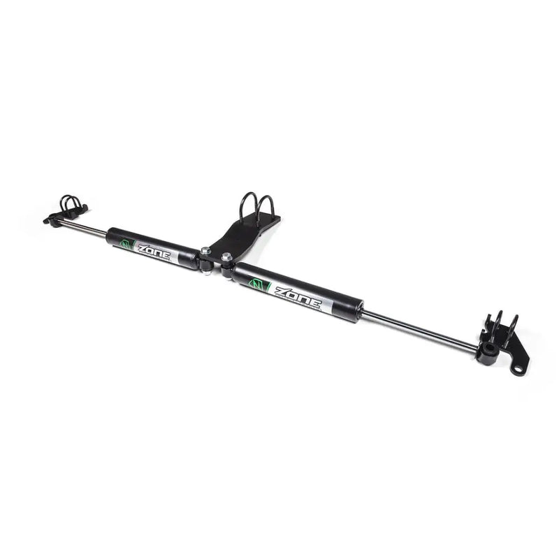 Zone Offroad Mounts Stabilizers End-To-End Steering Stabilizer ZON7451 - 2018-2021 Jeep Wrangler JL Dual Ste