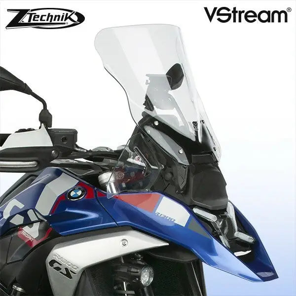 ZTechnik Vstream and Vstream Plus Windscreens Windshield/Windscreen Z2502 - Clear Tour Tall