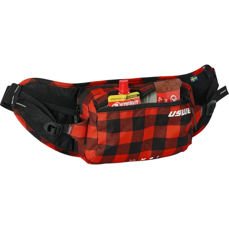 Waist 2l Hip Pack Flannel Red (Pack Only) - USWE