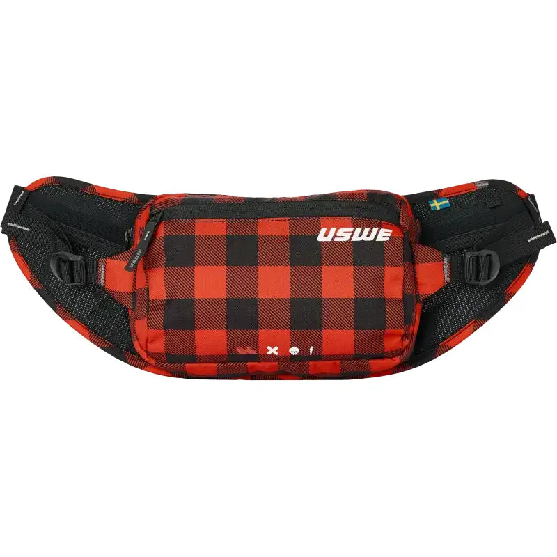 Waist 2l Hip Pack Flannel Red (Pack Only) - USWE