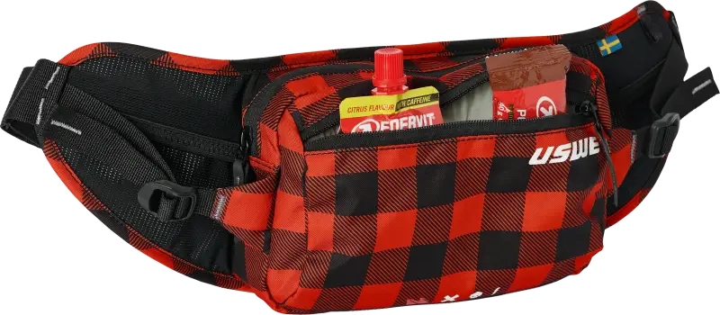 Waist 2l Hip Pack Flannel Red (Pack Only) - USWE