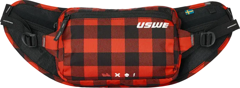 Waist 2l Hip Pack Flannel Red (Pack Only) - USWE