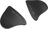 ZYF041B Rizoma Mirror Block Off Plates Pair Black Yam - RV and Auto Parts