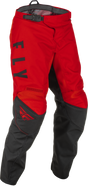 Fly Racing Fly Racing 375-93322 Youth F-16 Pants Red/Black Sz 22