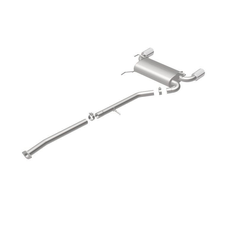 MagnaFlow Sys CB 03- Infiniti G35 Coupe 3.5L Street Series Performance Cat-Back Exhaust System with Dual Split Rear Exit and Polished Tips.