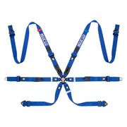 SPARCO Sparco Belt Prime H7 6 Point 2in Blue Harness