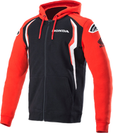 Honda Zip Hoodie Red/Black Md