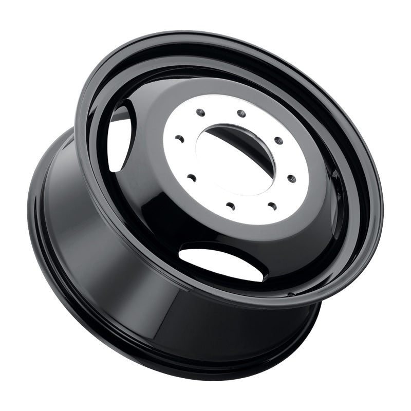 Weld W100 20X8.25 Dualie Inner 8X165.1 ET80 BS7.75 Gloss Black 121.6