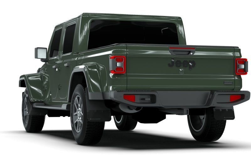 Ral UR Black Flap with Grey Logo on a 19-23 Jeep JT Gladiator Mojave/Rubicon, perfect for RV, Automotive, Powersports, off-road, marine, exterior, truck accessories, interior, truck bed, RV parts, Truck & Automotive, AVADA - Best Sellers