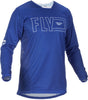 Fly Racing Fly Racing 375-421S Kinetic Fuel Jersey Blue/White Sm