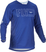 Fly Racing Fly Racing 375-421M Kinetic Fuel Jersey Blue/White Md