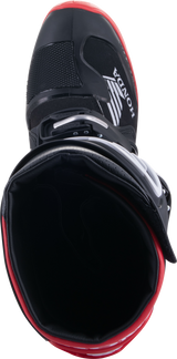 Honda Tech 7 Enduro Drystar Black/Bright Red Sz 10