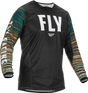 Fly Racing Fly Racing 375-520M Kinetic Wave Jersey Black/Rum Md
