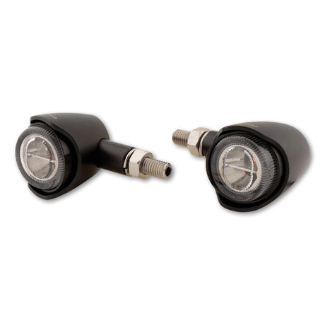 Akron X Ts/Tail/Brake Light Pair Smoked Lens Black 