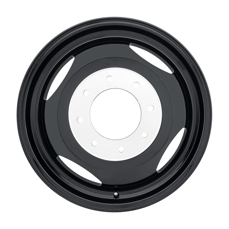 Weld W100 20X8.25 Dualie Inner 8X165.1 ET80 BS7.75 Gloss Black 121.6