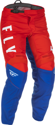 Fly Racing Fly Racing 375-93440 F-16 Pants Red/White/Blue Sz 40