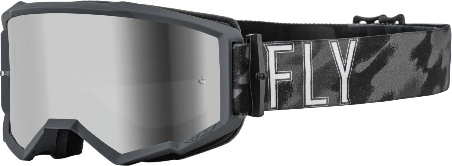Fly Racing Fly Racing 37-51508 Zone S.E. Tactic Goggle Camo W/ Silver Mirror/Smoke Lens