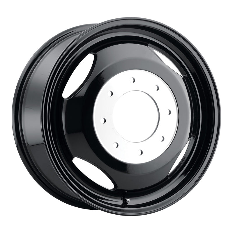 Weld W100 20X8.25 Dualie Inner 8X165.1 ET80 BS7.75 Gloss Black 121.6