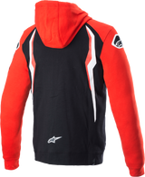 Honda Zip Hoodie Red/Black Lg