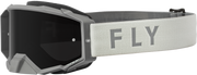 Fly Racing Fly Racing 37-51892 Zone Pro Goggle Grey W/Dark Smoke Lens