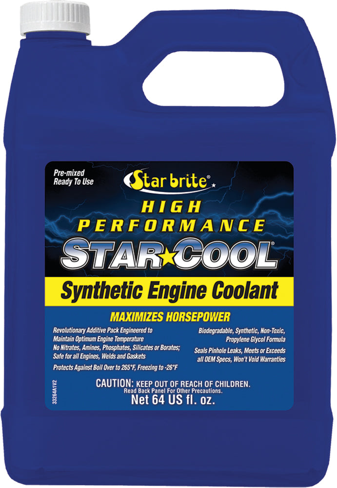 33264 Star Brite Star Cool Synthetic Engine Coolant 64Oz