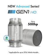 GESI G-Sport 300 CPSI EPA Compliant 4in Body x 4in OAL Catalytic Converter SWound Substrate & Mantle