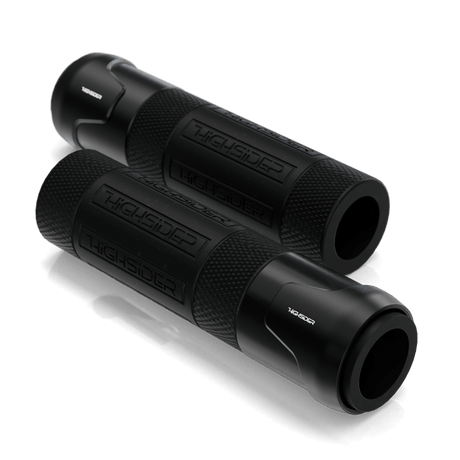 HIGHSIDER Akron Grip Pair Black for Powersports