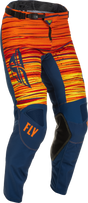Fly Racing Fly Racing 375-53138 Kinetic Wave Pants Navy/Orange Sz 38