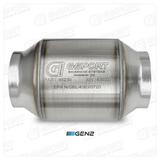 GESI G-Sport 400 CPSI GEN 2 EPA Approved 3.0in Inlet/Outlet Catalytic Converter (500-850HP)
