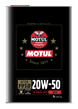 Motul 20W50 Classic Performance Oil - 4x5L - Case of 4