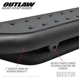 Westin 15-19 Chevrolet/GMC Colorado/Canyon Crew Cab Outlaw Nerf Step Bars 