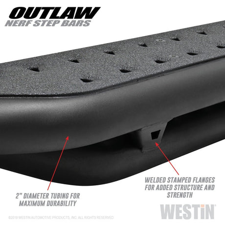 Westin 15-19 Chevrolet/GMC Colorado/Canyon Crew Cab Outlaw Nerf Step Bars 