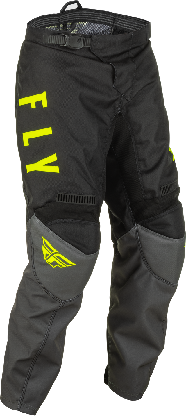 Fly Racing Fly Racing 375-93220 Youth F-16 Pants Grey/Black/Hi-Vis Sz 20