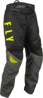 Fly Racing Fly Racing 375-93220 Youth F-16 Pants Grey/Black/Hi-Vis Sz 20