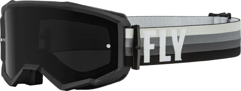 Fly Racing Fly Racing 37-51492 Zone Goggle Black/Grey W/ Dark Smoke Lens
