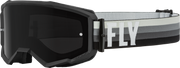 Fly Racing Fly Racing 37-51492 Zone Goggle Black/Grey W/ Dark Smoke Lens