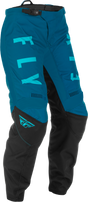 Fly Racing Fly Racing 375-83006 Women'S F-16 Pants Aqua/Dark Teal/Black Sz 05/06