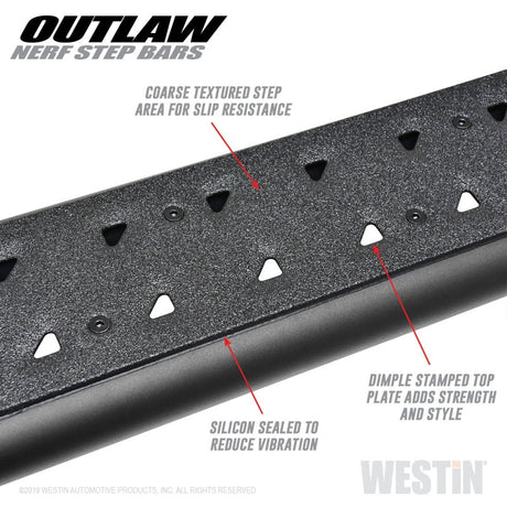 Westin 15-19 Chevrolet/GMC Colorado/Canyon Crew Cab Outlaw Nerf Step Bars 