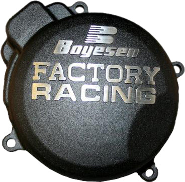 BOYESEN Factory Racing Ignition Cover Black for Powersports