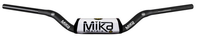 MIKA METALS Handlebar Raw Series 1 1/8" Rc Bend Wht for Powersports