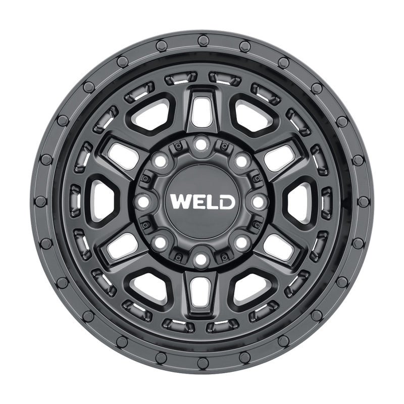 Weld W119 17X9 Crux 5X114.3 5X127 ET-12 BS4.50 Satin Black 78.1