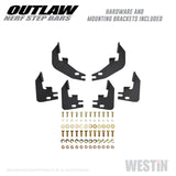 Westin 15-19 Chevrolet/GMC Colorado/Canyon Crew Cab Outlaw Nerf Step Bars 