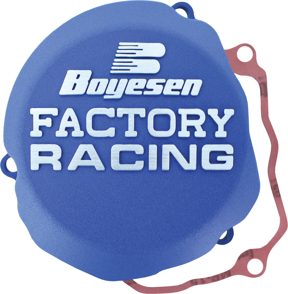 BOYESEN Factory Racing Ignition Cover Blue for Powersports