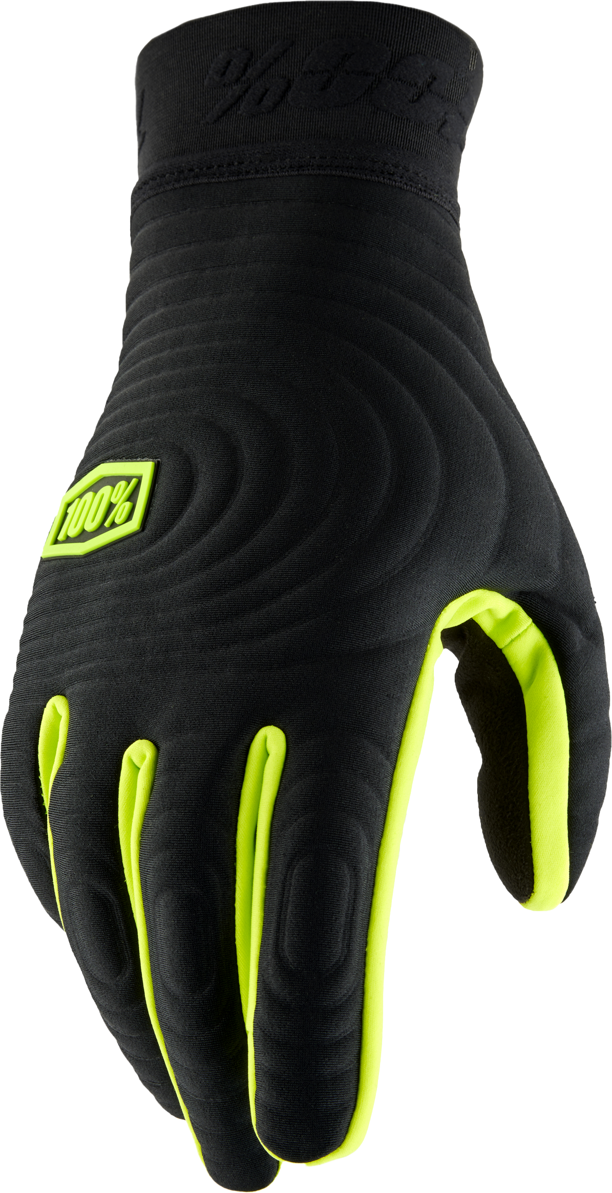 Brisker Xtreme Gloves Black/Fluo Yellow Md