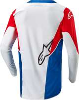 Honda Racer Iconic Jersey Wht/Br Blue/Br Red Md